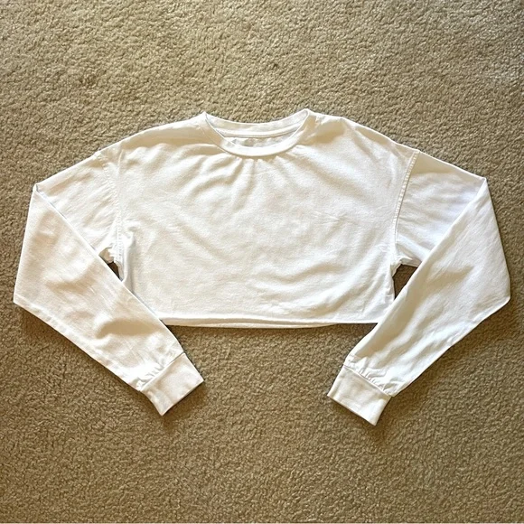 Balance Athletica crop tee - white - Picture 2 of 4